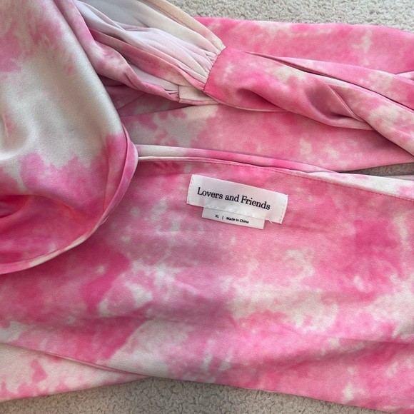 Lovers + Friends Venice top in pink swirl 💗 - Picture 5 of 5